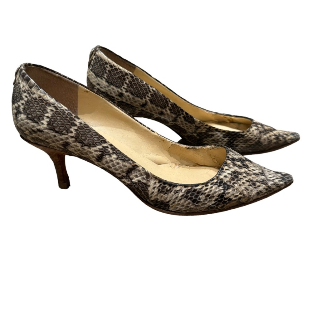 Ivanka Trump Snakeskin Heels